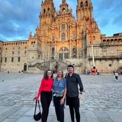 Lena and Marlon arrived in Santiago the day before I did. It was so nice to see them again!