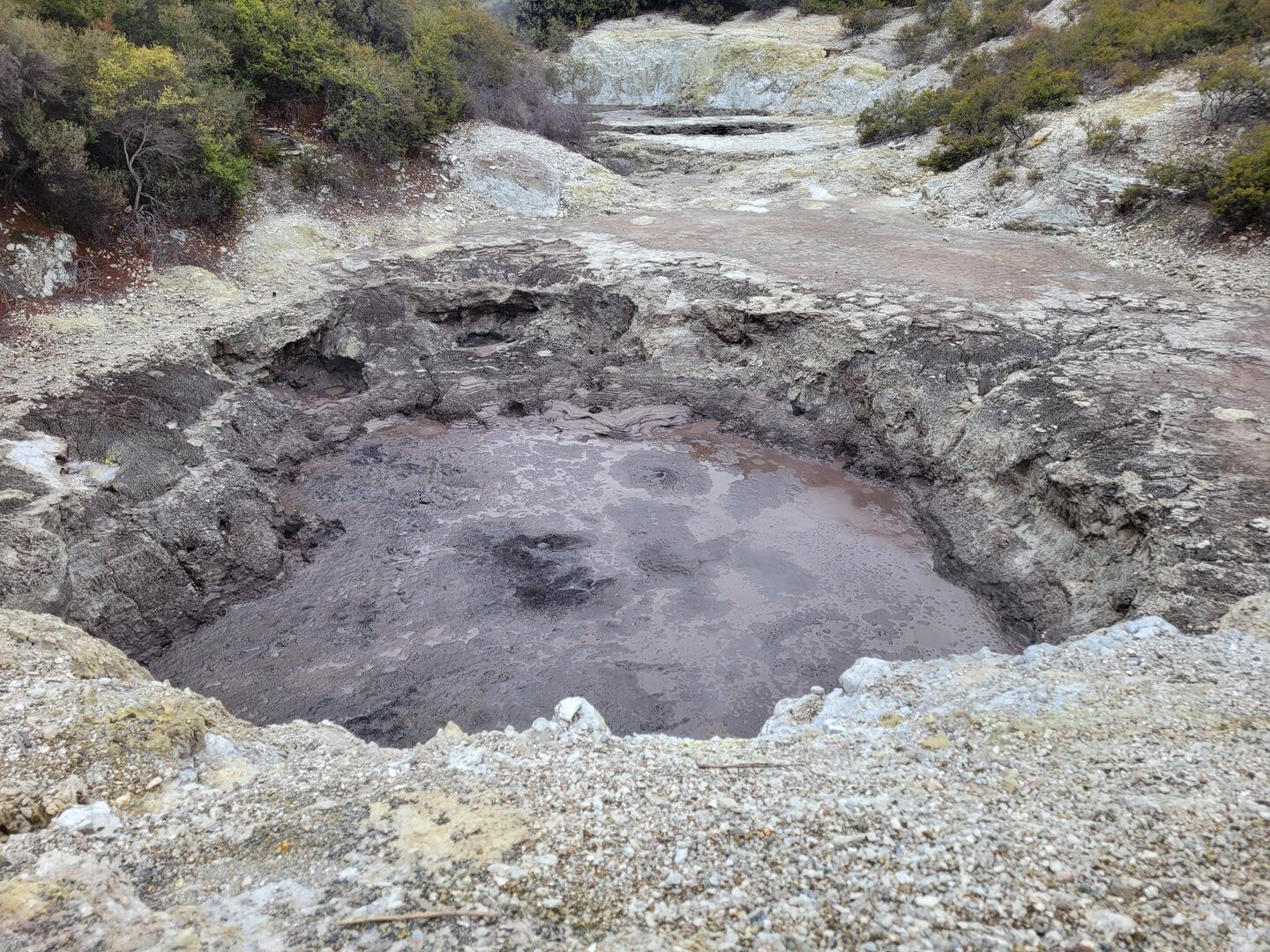 Die Thermalfelder von Wai-O-Tapu....