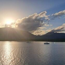 Cairns Harbor in the morning