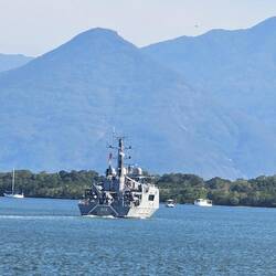 A little military boat . . .