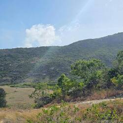 Walking around Lizard Island.