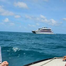 Returning to the boat