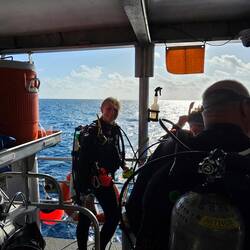 Mark's (favorite? 🤞) dive buddy.