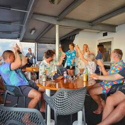 Last day dinner party