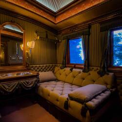 Sisi's private train car ... Sisi Museum — Vienna, Austria.