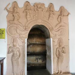 Eingang zu einem der Tempel