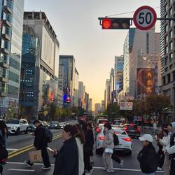 Hongdae Hauptstraße