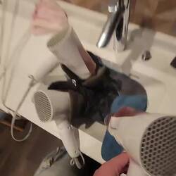 had to give my shoes another deep clean bc they smelled so bad