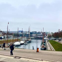 Blick Richtung Hörnbrücke....