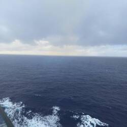 Leichter Regen zum Abend hin