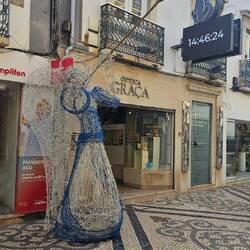 In Faro tröten schon die Weihnachtsengel