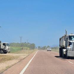 Sugar cane trucks were a pretty common sight