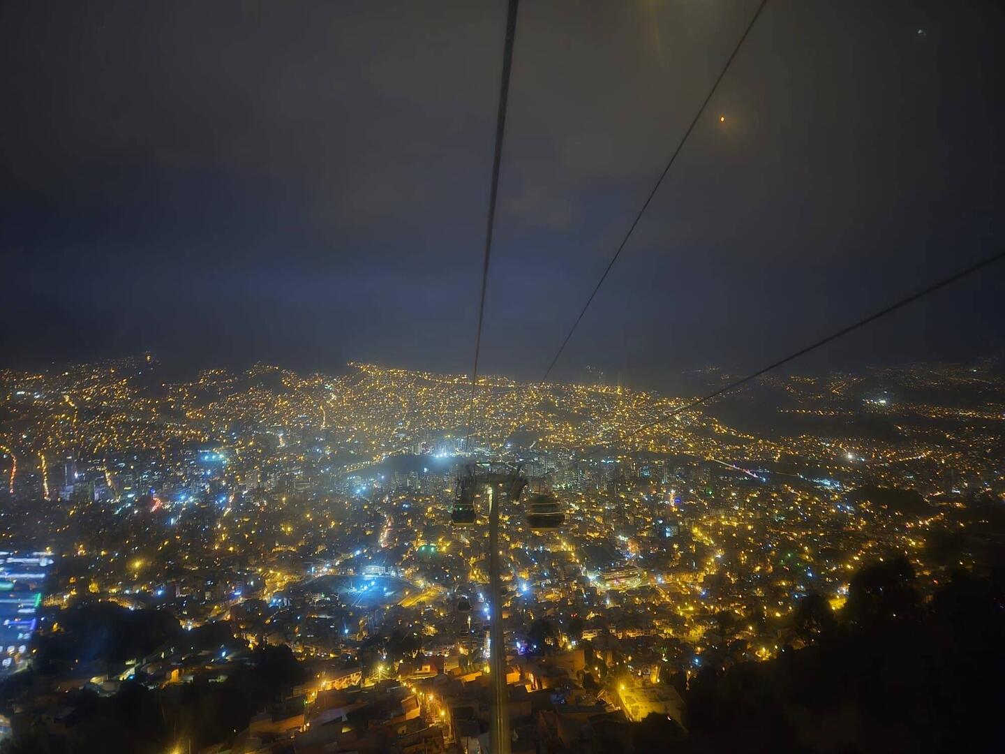 La Paz bei Nacht
