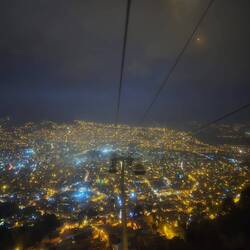 La Paz bei Nacht