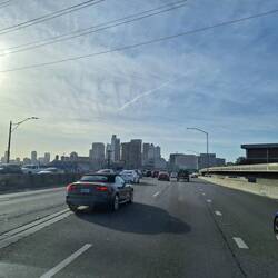 Downtown LA in Sicht