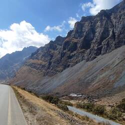Erster Teil der Route war die besagte Straße
