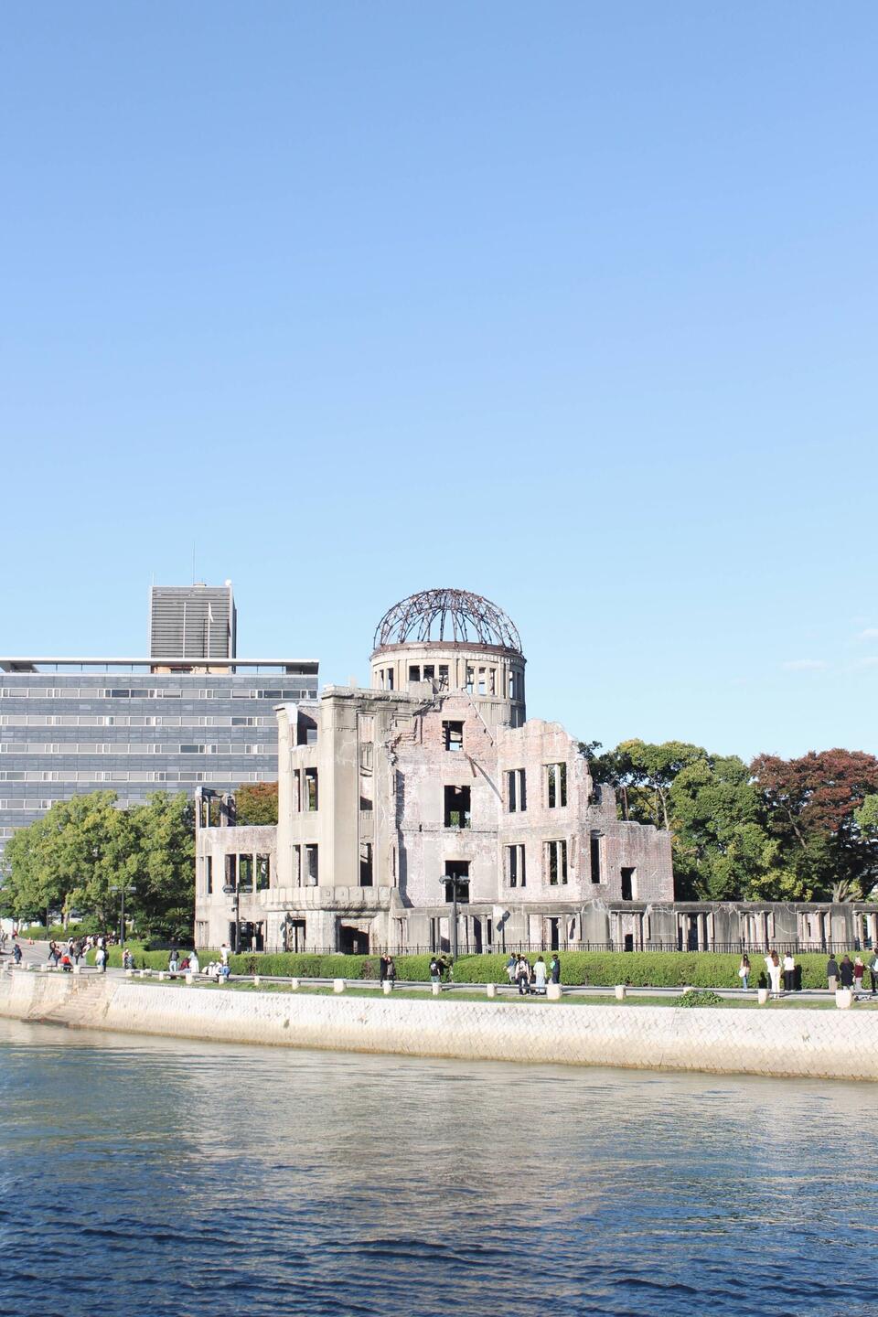 The Genbaku Dome that remained standing.
