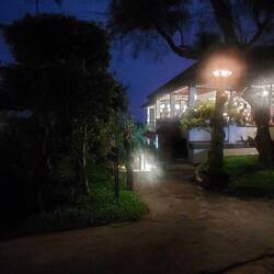 Abendstimmung auf Martinas neuem Lieblingsbänkchen