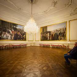 Audience Waiting Room ... is Mui waiting for an audience with the emperor? ... Hofburg — Vienna.