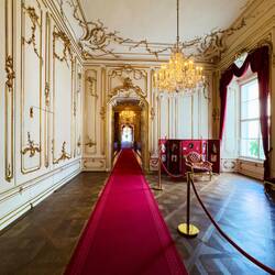 Anteroom leading to the Alexander Apartments ... Hofburg, Vienna.
