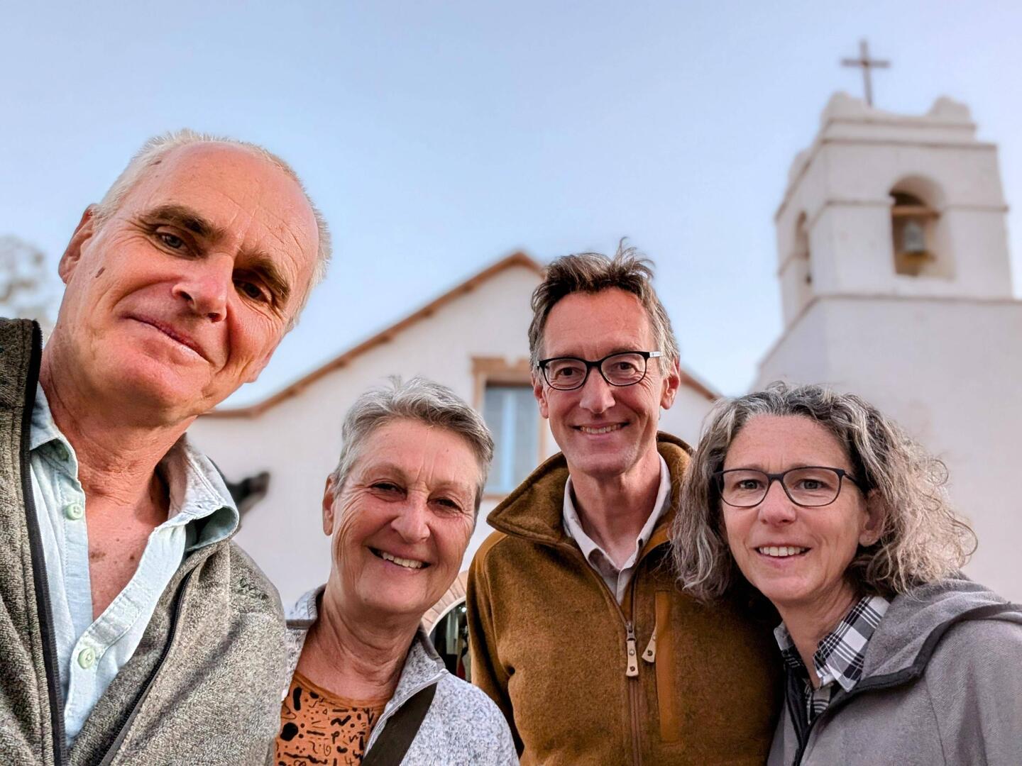 Mit Ina und Christoph in San Pedro de Atacama. Waren schöne 2 Tage