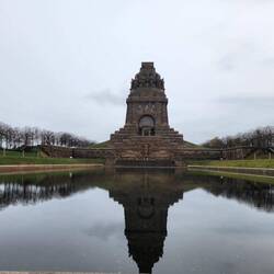 Battle of the Nations Memorial (Völkerschlachtdenkmal) on the outskirts of Leipzig