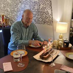 Cornelis (Wal) celebrating 72nd Birthday