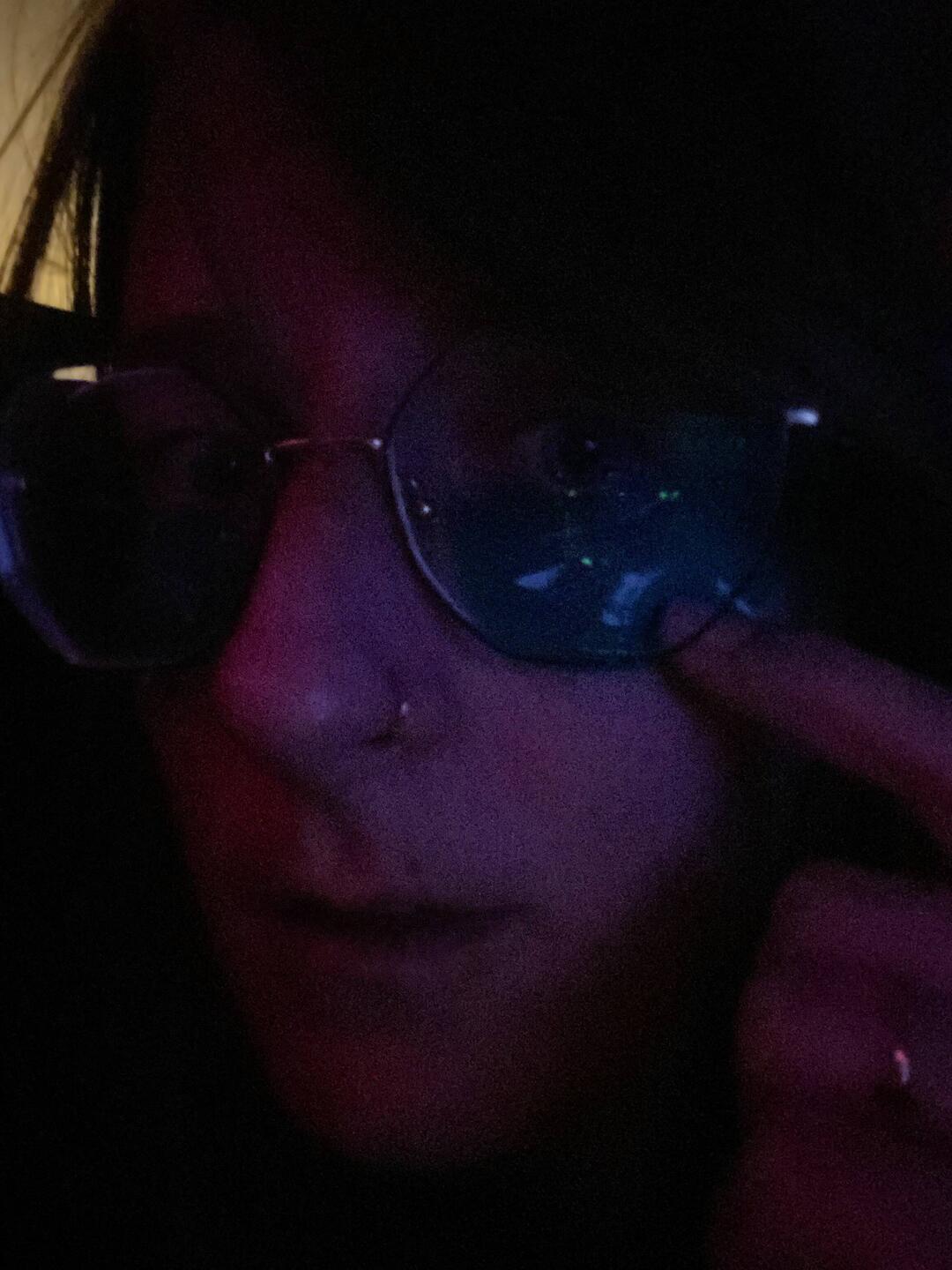 ich hatte Augenpads für im Flieger 💅🏼