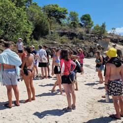 unsere junge Truppe und wir... 😉