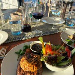 Zum Abendessen gabs Kudu