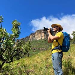 Thomas versucht 5min lang eine Hummel zu fotografieren