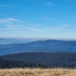 Blick zurück mit Glatzer Berglamd und Keprnik
