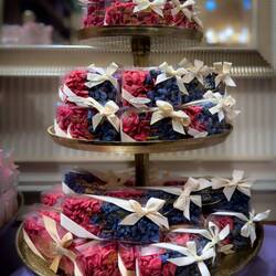 Candied violets and rose petals ... a favorite of Empress Sisi ... Demel — Vienna, Austria.