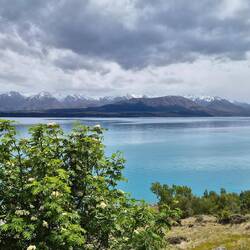 Lake Taupo mit etwas mehr Sonne