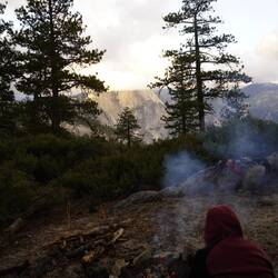 Ohne Sonne wirds schnell kalt.