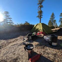 Erst mal Poridge machen.