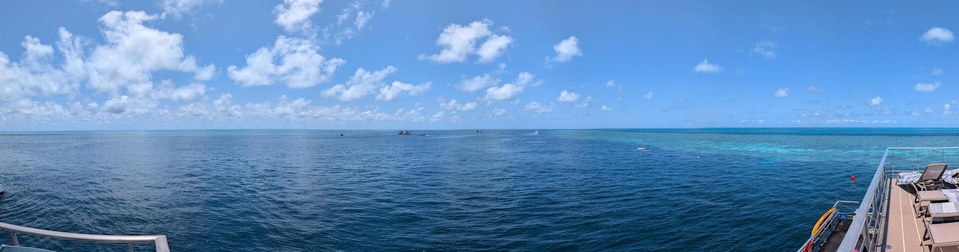 Will never ever forget the crystal clear blue waters of The Great barrier reef