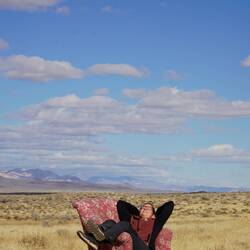 Auszeit in der Wüste.