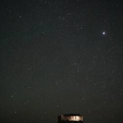 Deswegen sind wir gekommen und hatten gleich top Wetter für Astrofotografie!