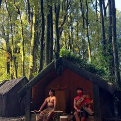 Häuser der "Māori"