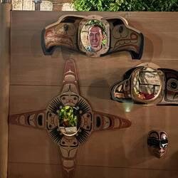 Last in the park snd larking around odd being in a Theme park when it has closed for the day!