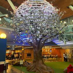 Impressionen des Flughafens in Doha