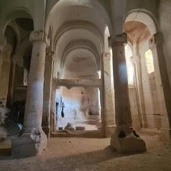 Church built into the rock