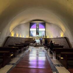 Dafür ist die kleine Kapelle geöffnet🤩