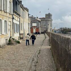 Walkway in the forte wall