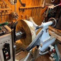 Langsam entsteht die Schale