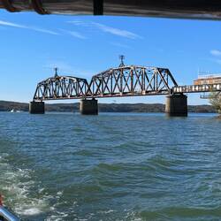 It's now roads on both side but we think it was originally a railroad line