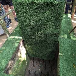 Viet Cong traps, to protect them from US troops