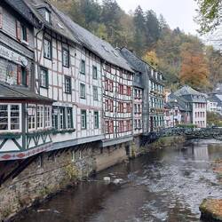 Med typisk tysk bindingsværk