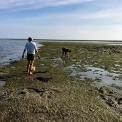 They gave us their equipment and we started digging ... but not as successful as hoped.
